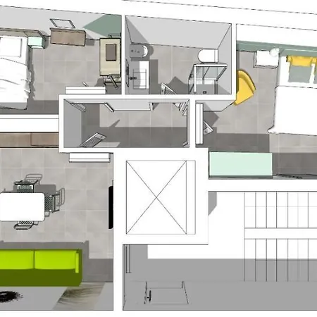 Skyfive Earth Апартаменты Альгеро